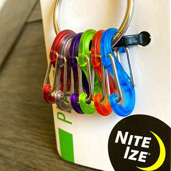 🆕🛠️ S-Biner Key Ring Nite Ize S-Biner Keychain Key Ring Multipurpose Clips - Picture 3 of 13
